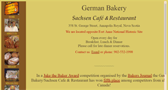 Desktop Screenshot of germanbakery.ca
